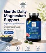 NEW NORDIC Magnesium Glycinate 60 Gummies