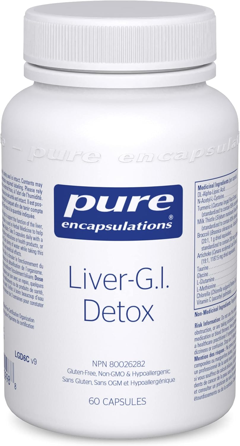 PURE ENCAPSULATIONS Liver-G.I. Detox (60 caps)