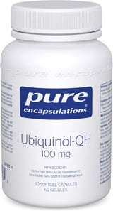 PURE ENCAPSULATIONS Ubiquinol-QH 100 mg (60 Count)