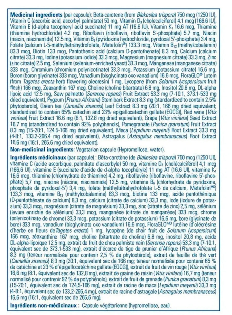 PURE ENCAPSULATIONS Men's Nutrients (180 veggie Capsules)