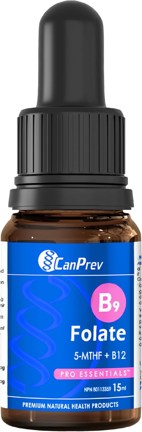 CANPREV B9 Folate 200mcg Drops – Blueberry
