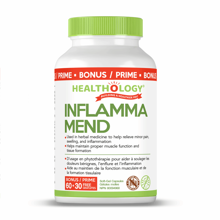 HEALTHOLOGY Inflamma Mend (BONUS 60 + 30 sgels)
