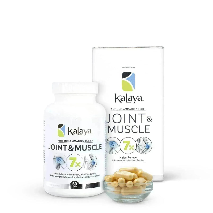 KaLaya 7x Joint & Muscle Anti-Inflammatory Support (60 Caps)