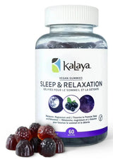KaLaya Vegan Blueberry Sleep & Relaxation Gummies (60 Gummies)