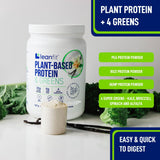 LEANFIT Plant-Based Protein & Greens (Vanilla - 517 gr)