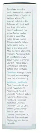 KaLaya Vitamin C & Hyaluronic Acid Concentrate (30 ml)