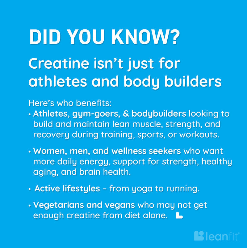 LEANFIT Creatine Monohydrate (Unflavoured - 300 gr)