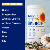 LEANFIT Beef Bone Broth (Powder - 285 gr)
