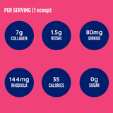 LEANFIT Collagen & Brain (Raspberry - 245 gr)