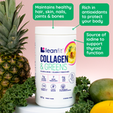 LEANFIT Collagen & Greens (Tropical Mango - 275 gr)