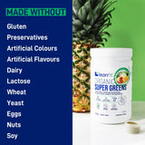 LEANFIT Organic Super Greens (Tropical Mango - 179 gr)