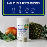 LEANFIT Organic Super Greens (Tropical Mango - 179 gr)