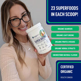 LEANFIT Organic Super Greens (Tropical Mango - 179 gr)
