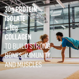 LEANFIT Protein Isolate & Marine Collagen (Salted Caramel - 824 gr)