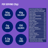 LEANFIT Protein Isolate & Marine Collagen (Vanilla Bean - 838 gr)