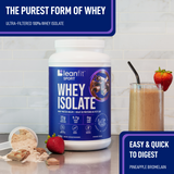 LEANFIT Whey Isolate (Chocolate - 916 gr)