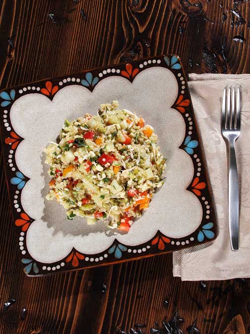 Quinoa Salad with Sprouted Mung - Viva Magazine