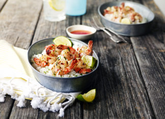 Garlic Lemongrass Shrimp