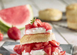Strawberry-Watermelon Shortcake