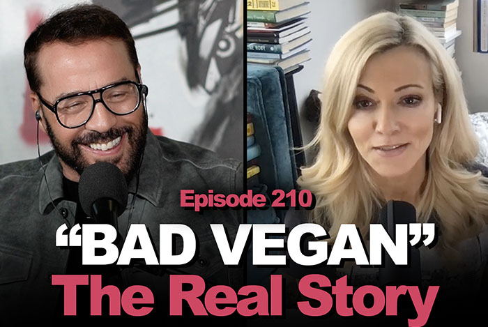 “BAD VEGAN” SARMA MELNGAILIS ON JEREMY PIVEN’S PODCAST “HOW U LIVIN’ J ...