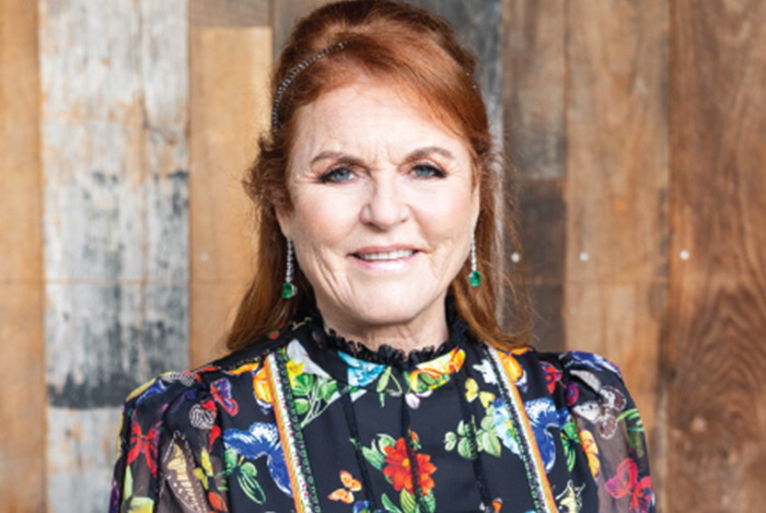 Sarah Ferguson Shines in Stephen Silver Fine Jewelry at V Foundation Event