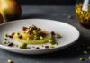 Saffron-Infused Pear Carpaccio: A St. Patrick’s Day Hint