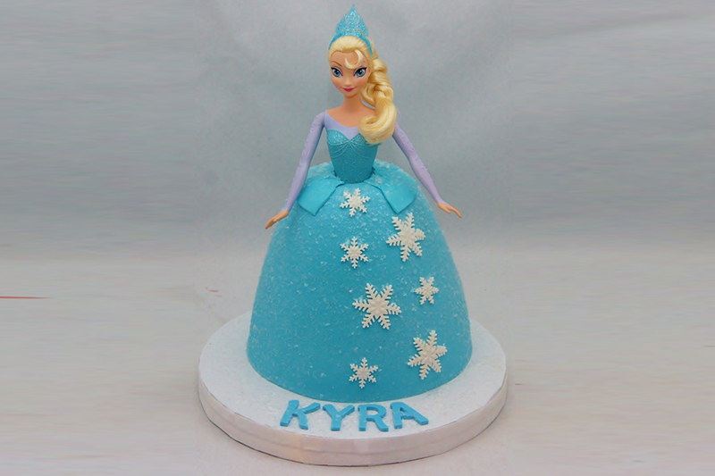 Frozen Princess Cake