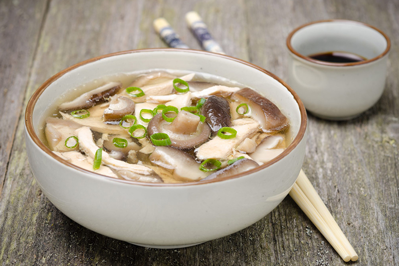 Immune-Boosting Mushroom Soup