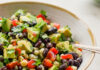 Avocado Black Bean Salad with Lime Vinaigrette