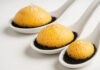 Kabocha Squash Air with Black Garlic Dust