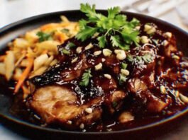 Jackfruit “Short Ribs” with Coffee‑Bourbon Glaze (Vegan, fall, ridiculously glossy)