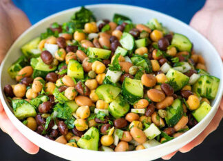 The Dense Bean Salad Everyone Is Obsessed With—And This Vegan Version Might Be the Best One Yet