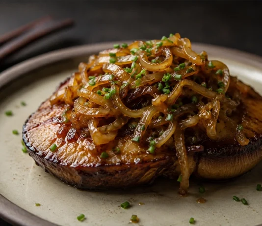 Chaliapin Mushroom Steak (Vegetarian)