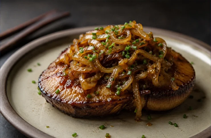 Chaliapin Mushroom Steak (Vegetarian)
